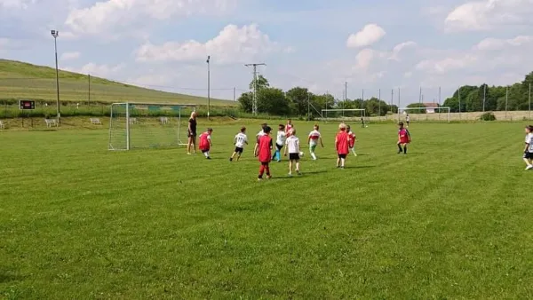 Erstes Training der neuen F-Junioren