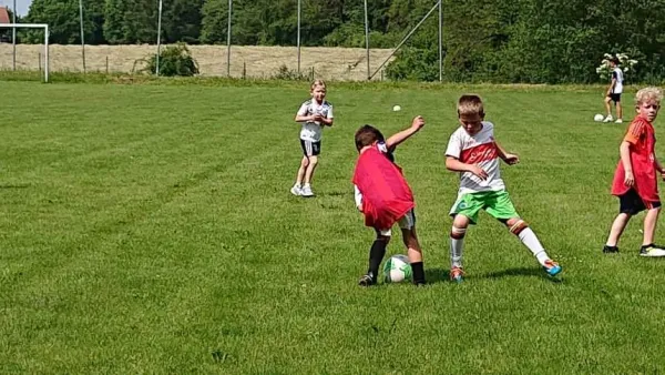 Erstes Training der neuen F-Junioren