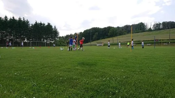 Erstes Training der neuen F-Junioren