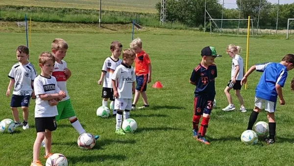 Erstes Training der neuen F-Junioren