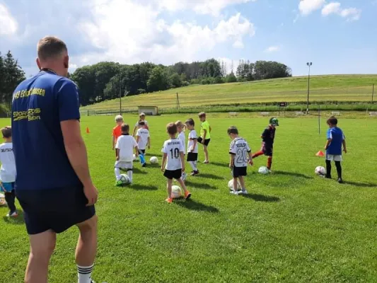 Erstes Training der neuen F-Junioren